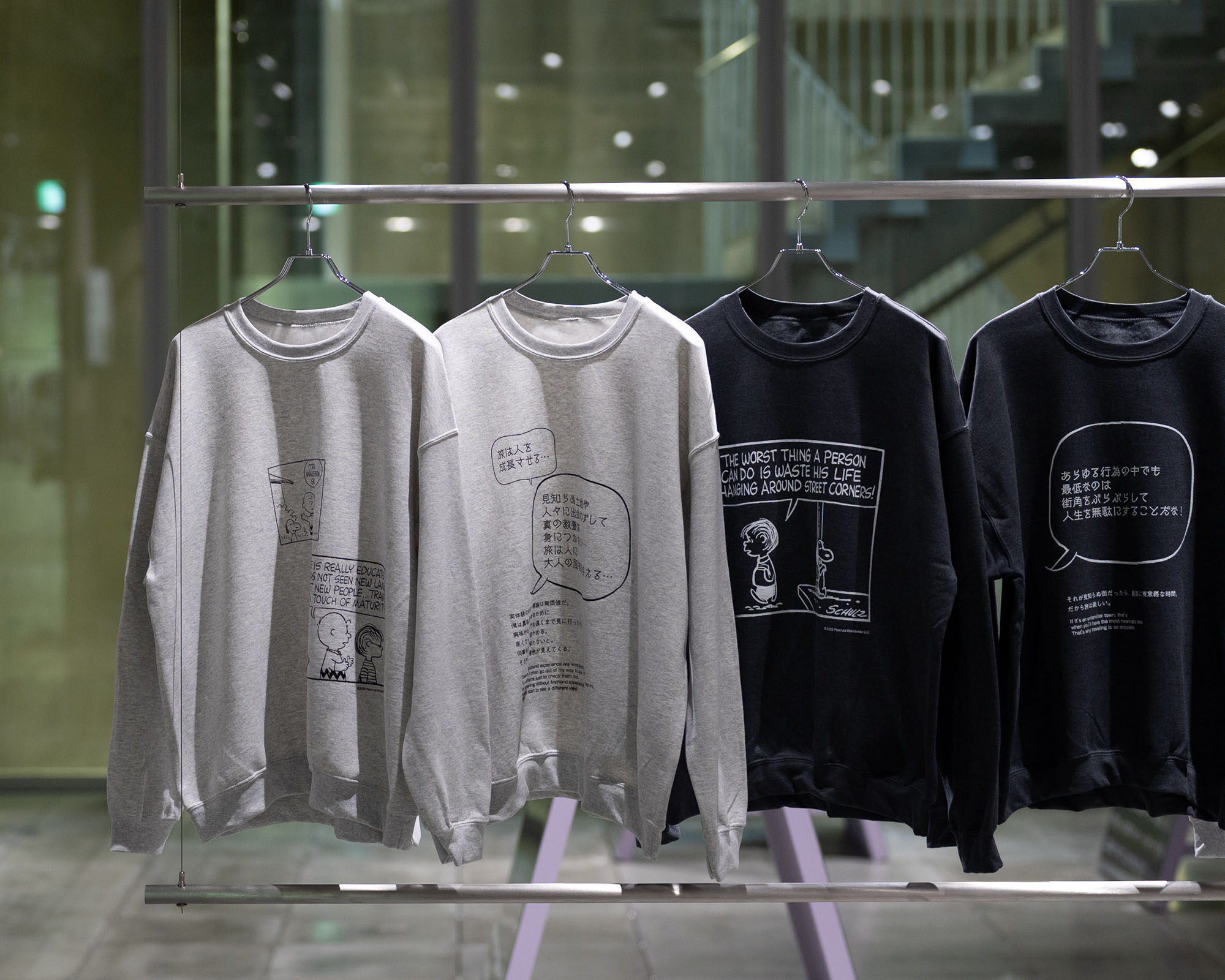 3F「優しくなりたい」の展示風景。