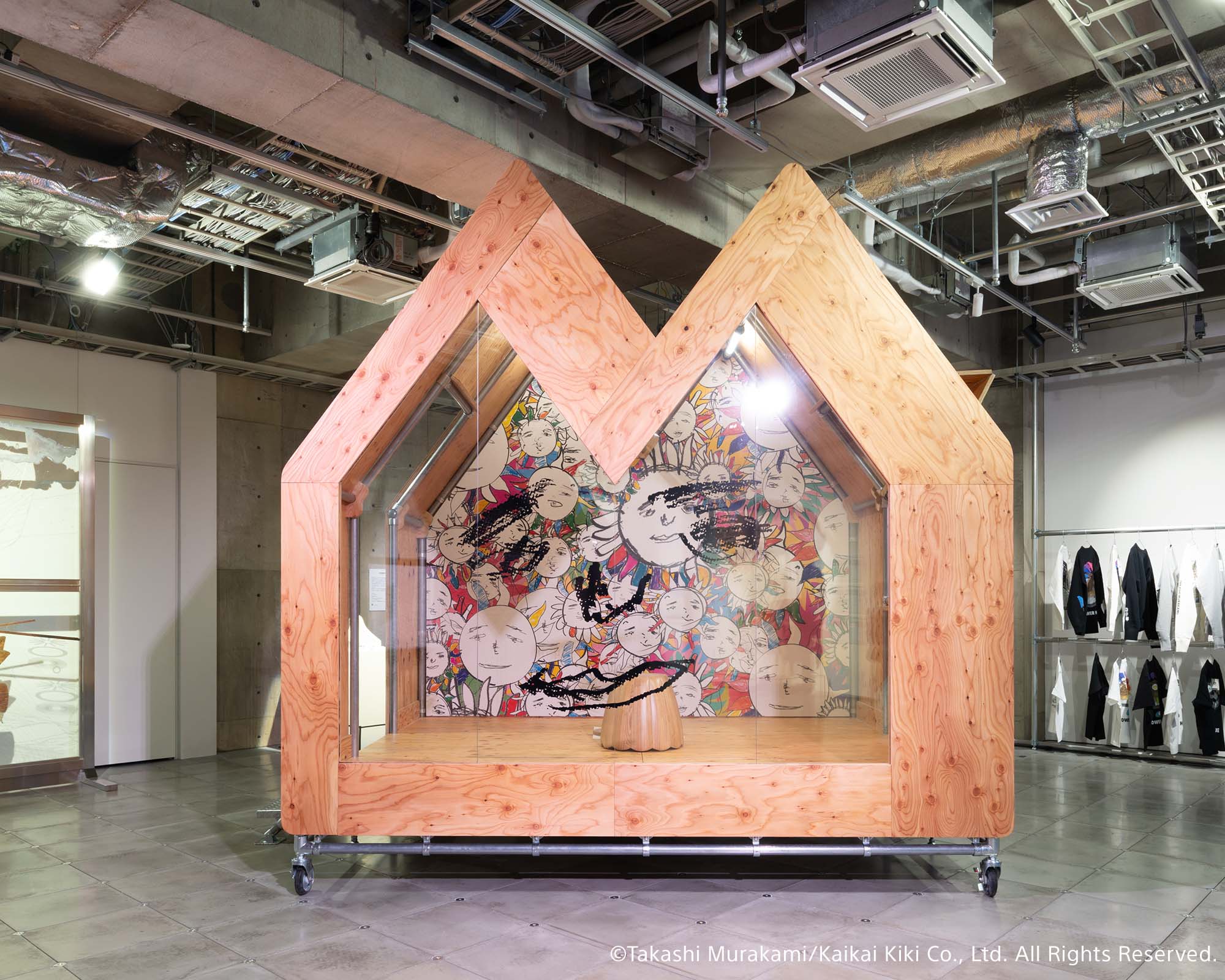 3F展示風景 〈村上ハウス：隆ニの家〉の写真。