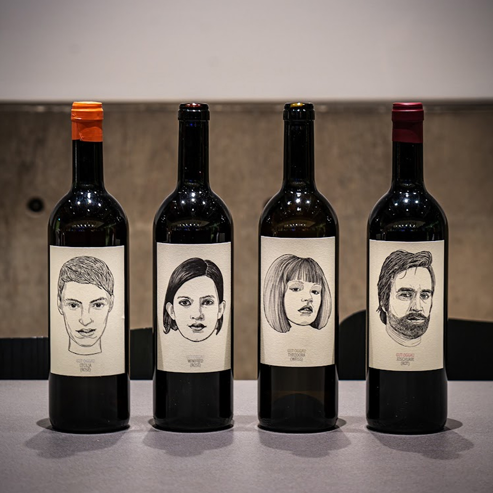 提供されたワイン。