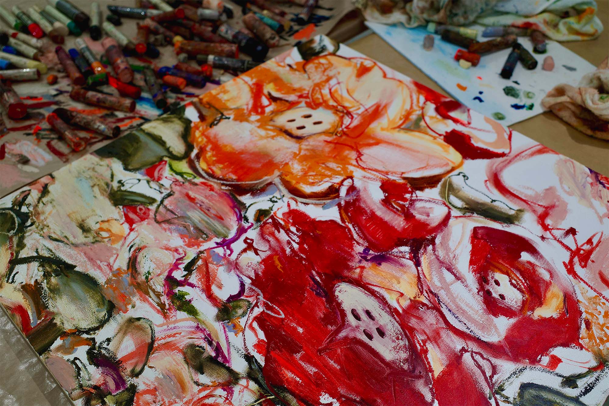 SHUN SUDOの制作スタジオ。