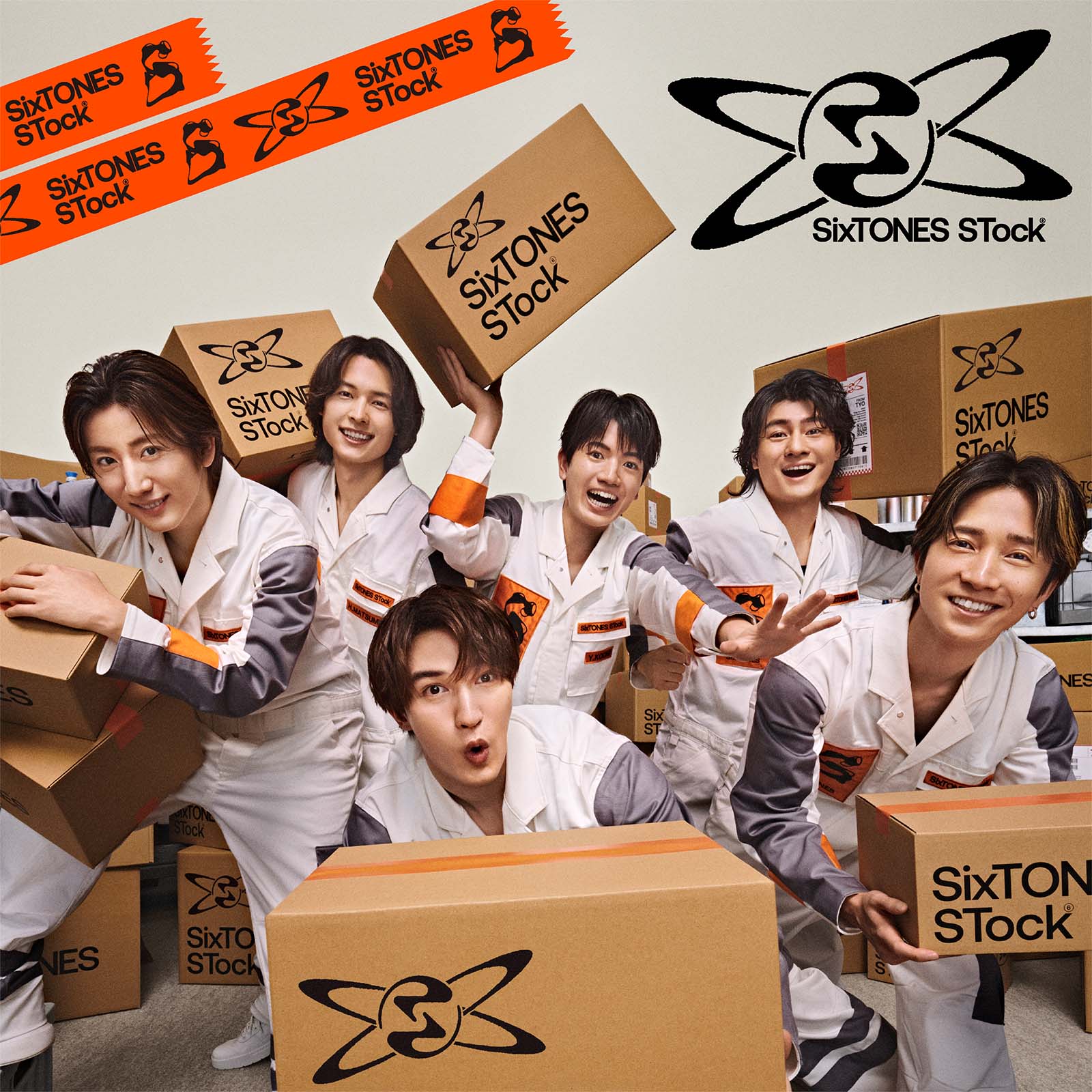 「SixTONES STock」のキービジュアル。