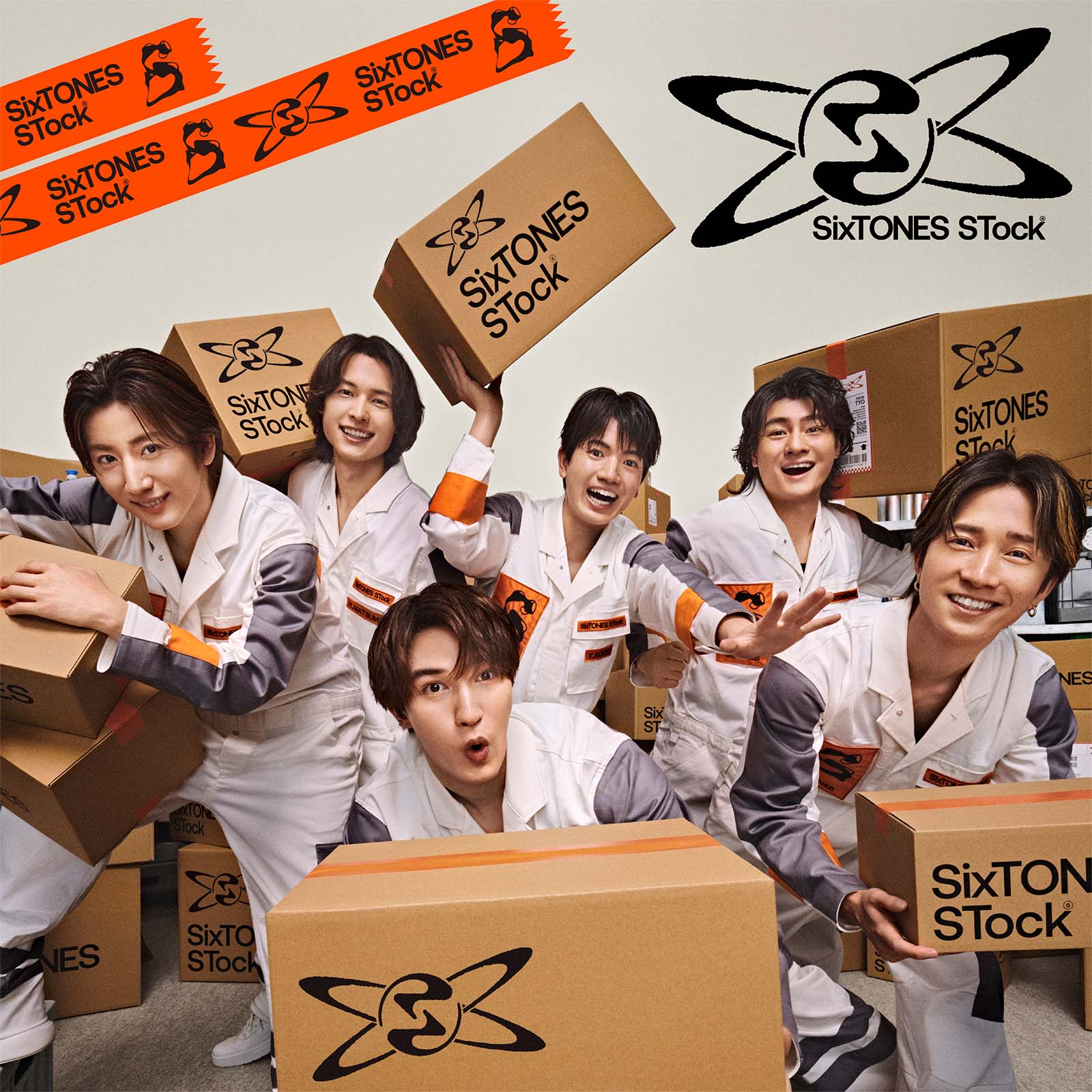 「SixTONES STock」のキービジュアル。